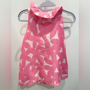 Tuckernuck ruffle collar swing, A-line top. Size small. Worn one time!